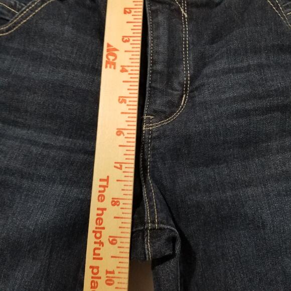 Democracy Jeans Womens 8 Blue Skinny Ab Solution Stretch Dark Indigo B1176KAN - Picture 10 of 12